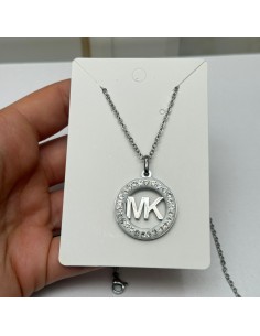 Collar MK plata