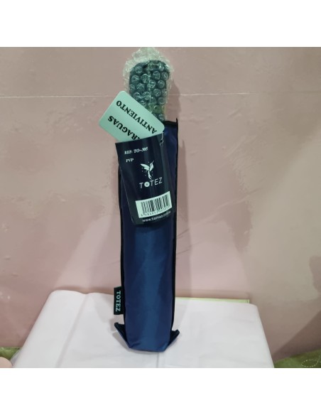 Paraguas Azul Marino Automático Antiviento
