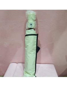 Paraguas Beige Automático Antiviento